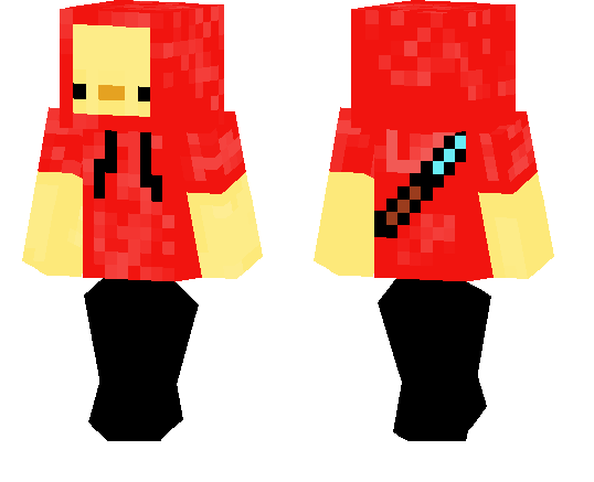 Duck in Hoodie Skin