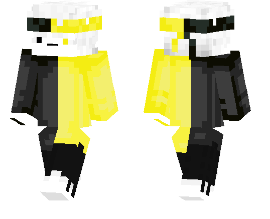 Black and Yellow Skin