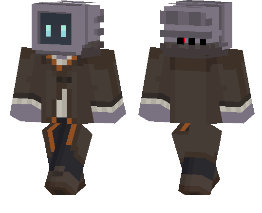 Television Head Skin