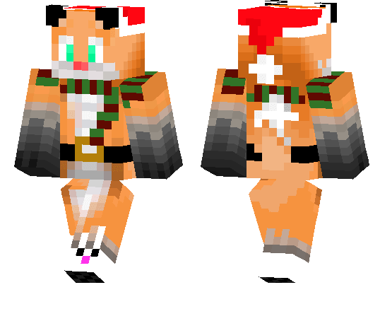Christmas Fox Skin