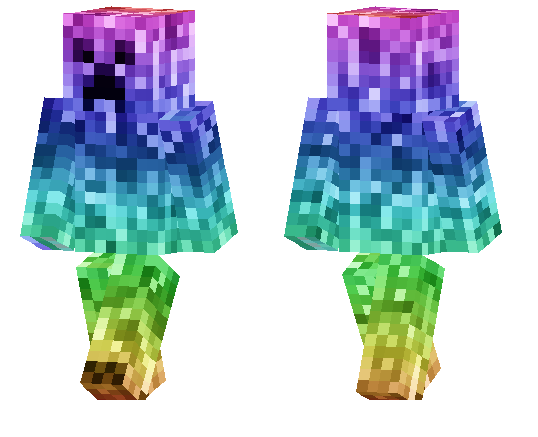 Rainbow Creeper Skin