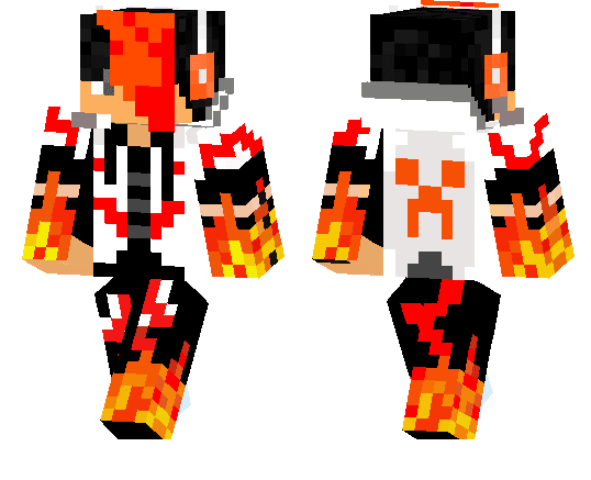 Fire Player Skin