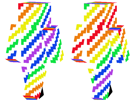 Rainbow Man Skin