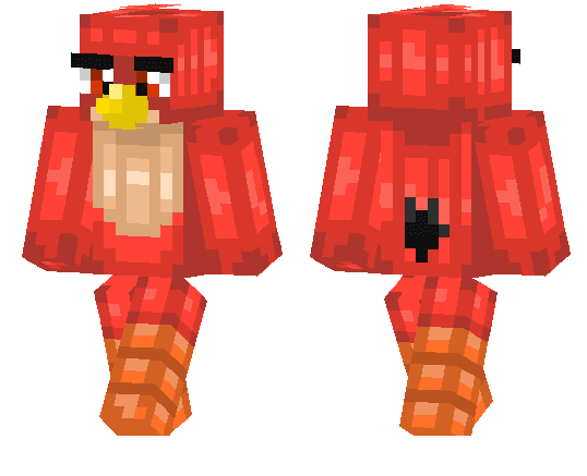 Red Bird Skin