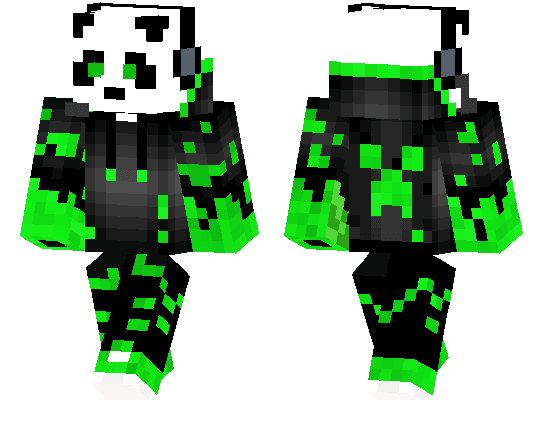 Green Panda Skin