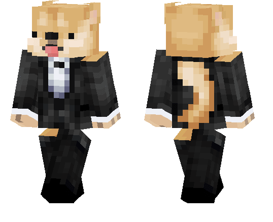 Puppy in a Suit Skin