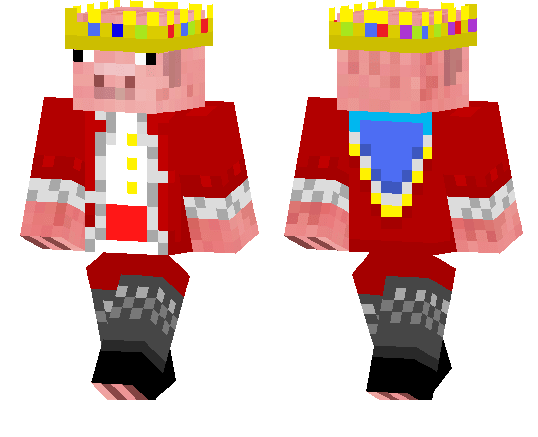 Pig King Skin