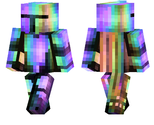 Rainbow Mandalorian Skin