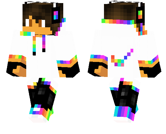 Rainbow Cyberpunk Skin