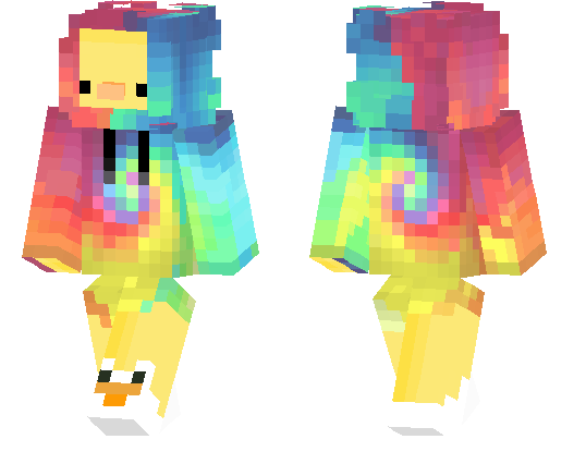 Rainbow Duckling Skin