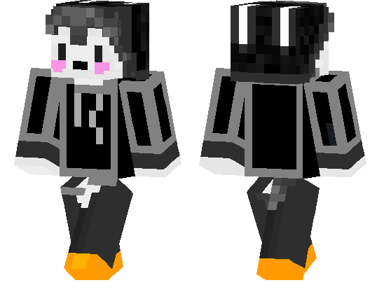 Penguin in Hoodie Skin