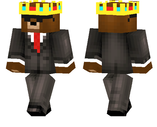 Bear with Crown Skin