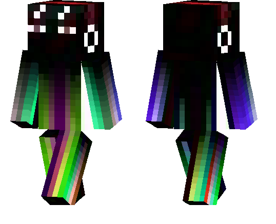 Rainbow Enderman Skin