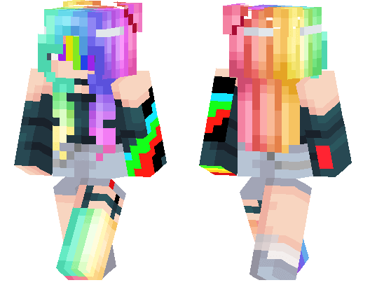 Rainbow Girl Skin