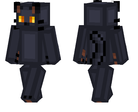 Black Cat Skin