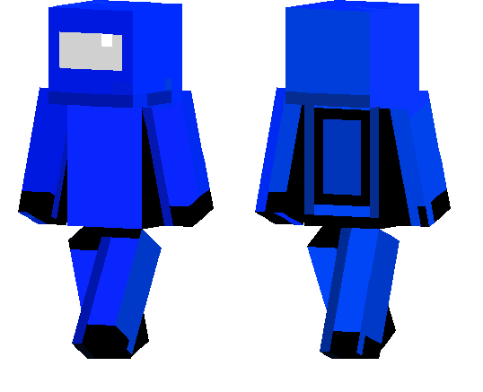 Blue Astronaut Skin