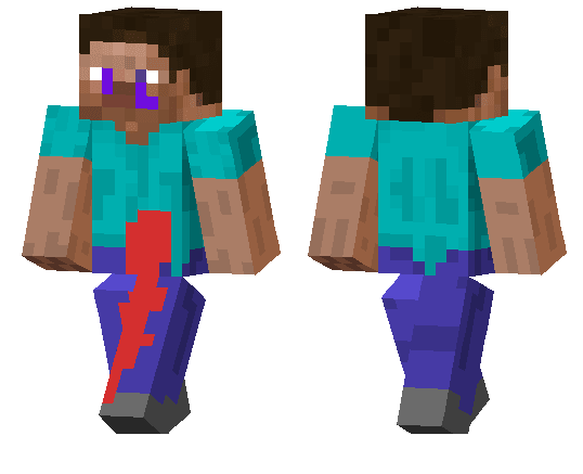 Hurt Steve Skin