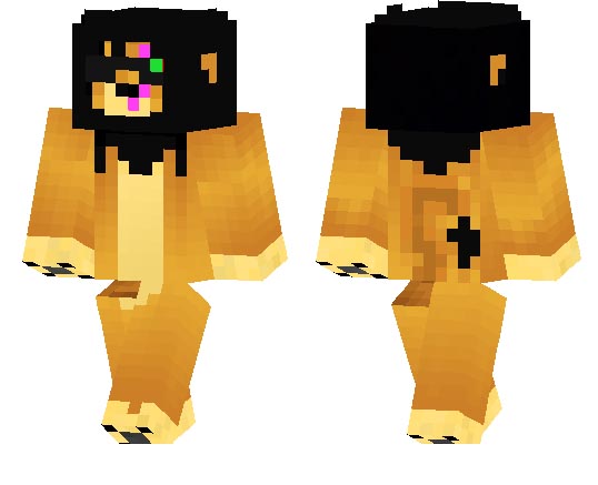 Scarred Lion Skin