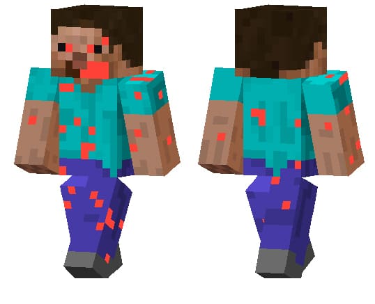 Zombie Steve Skin