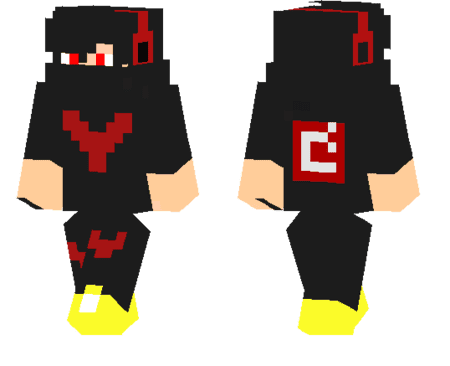 Gamer with Headphones Skin