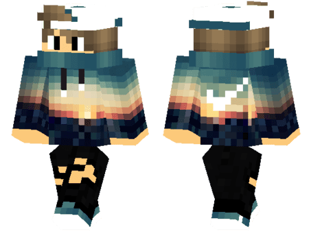Boy with Sweatshirt Skin