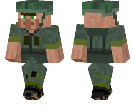 Military Villager Skin
