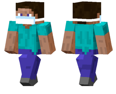 Masked Steve Skin