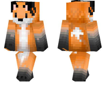 Fox with Headphones Skin