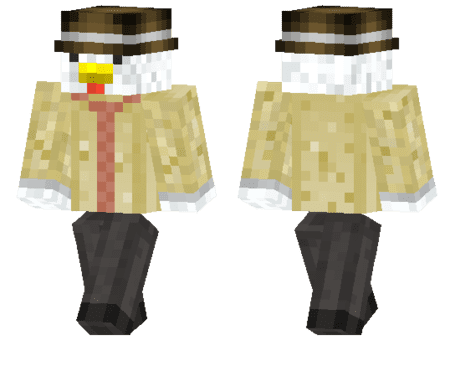 Chicken in a Hat Skin