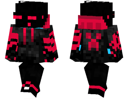 Enderman in Red Clothing Skin