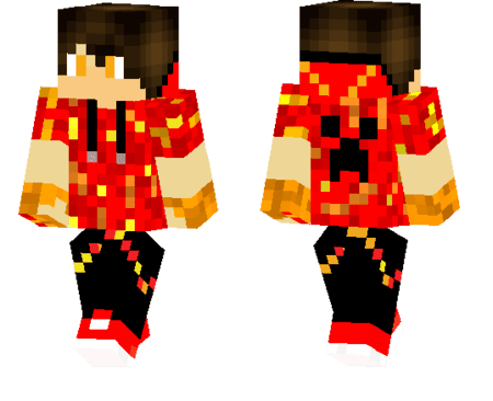 Blaze Gaming YouTuber Skin