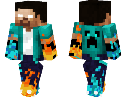 Herobrine in Suit Skin