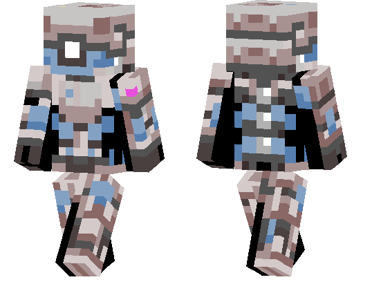 Blue Robot Skin