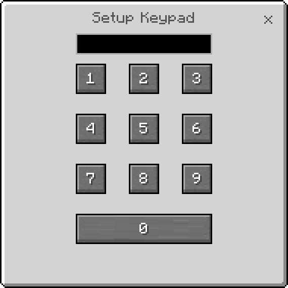 SecurityCraft Mod for Minecraft