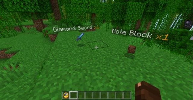 Item Drops Holograms Mod for Minecraft