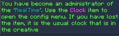 Sync Minecraft time with Real time Mod for Minecraft