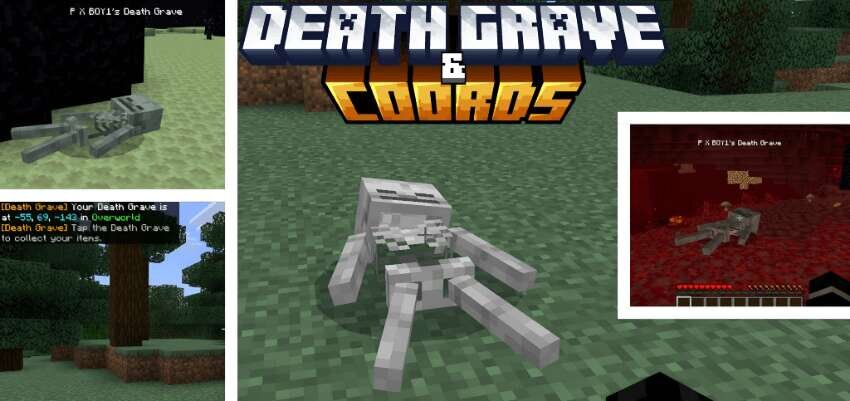 Death Grave & Coords Mod