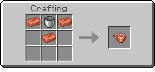Wan's Watering Can Mod for Minecraft