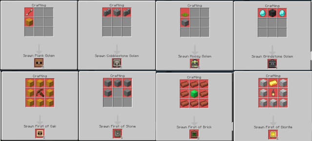 Minecraft Legends Golems Reboot