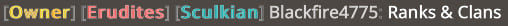 Ranks & Clans