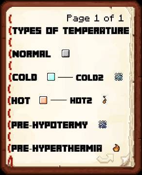 TemperaturesBedrock