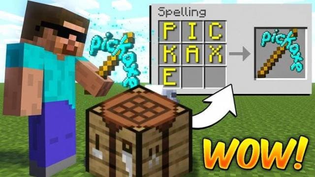 Minecraft, But Anything I Spell I Get