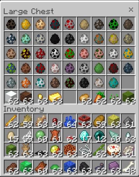 Survival Spawn Eggs