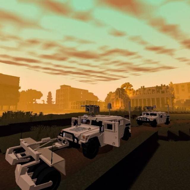 M11512 Humvee with CROWS and Mine Roller