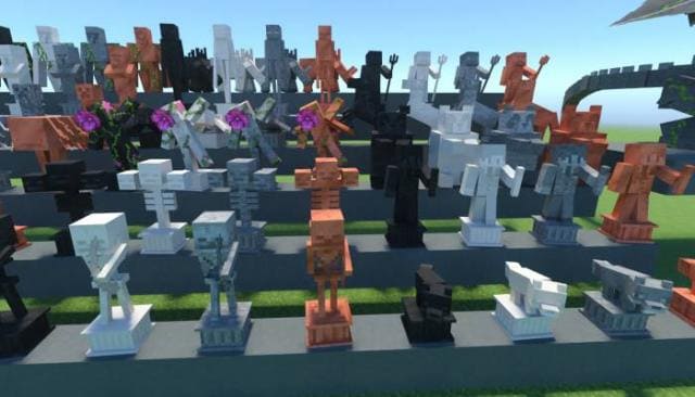 Craftable Statues