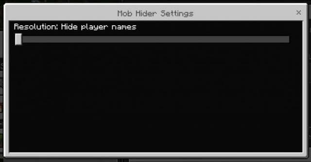 Mob Hider