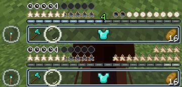 Space Themed Hotbar UI (unofficial bedrock port)