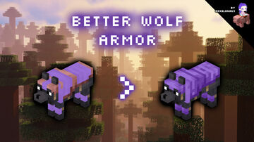 Better Dyed Wolf Armor! [Bedrock & Java]
