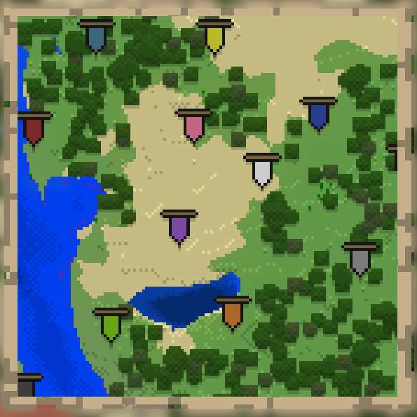 Star's Map Markers