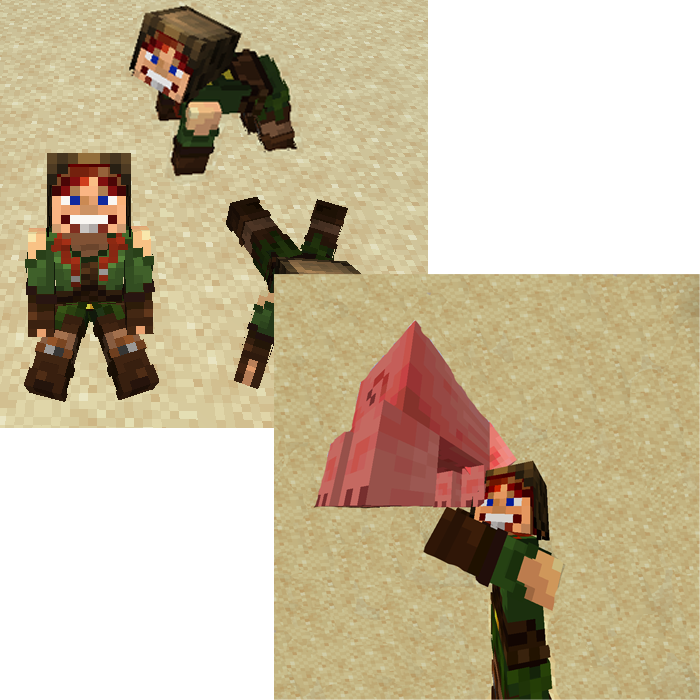 Mоre Body Actions + Pick up & Carry (player.json)